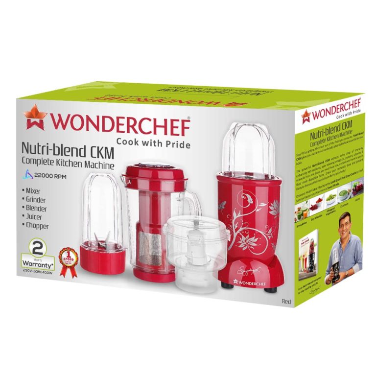 wonderchef nutri blend ckm complete kitchen set